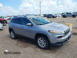2018 Jeep Cherokee Latitude Tech Connect with VIN 1C4PJLCB5JD568524, listed as a IAAI auction lot 42542664 with 82,370 mi miles and . Bid and sale history available at DreamBid. Image 1.