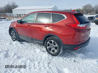 2017 Honda CR-V EX with VIN 2HKRW2H53HH658430, listed as a IAAI auction lot 41483424 with 31,883 mi miles. Bid and sale history available at carsss.com. Image 3.