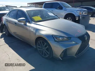 2018 Lexus IS with VIN JTHBA1D2XJ5071300, listed as a IAAI auction lot 41298312 with 103,661 mi miles. Bid and sale history available at carsss.com. Image 1.