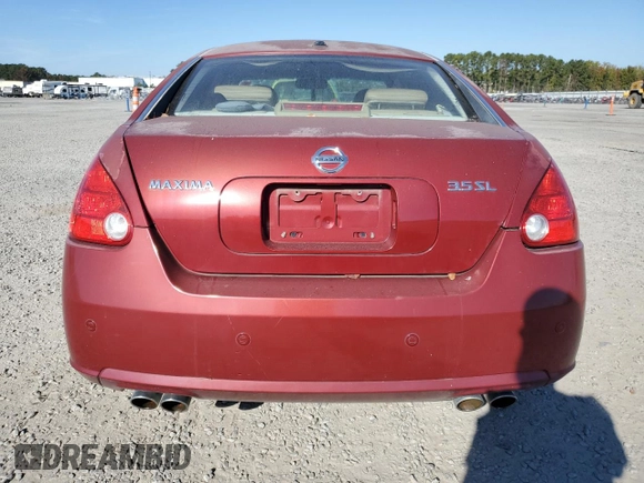 2008 Nissan Maxima 3.5 SL with VIN 1N4BA41E18C821910, listed as a Copart auction lot 77450814 with 109,061 mi miles and Salvage Title. Bid and sale history available at carsss.com. Image 6.