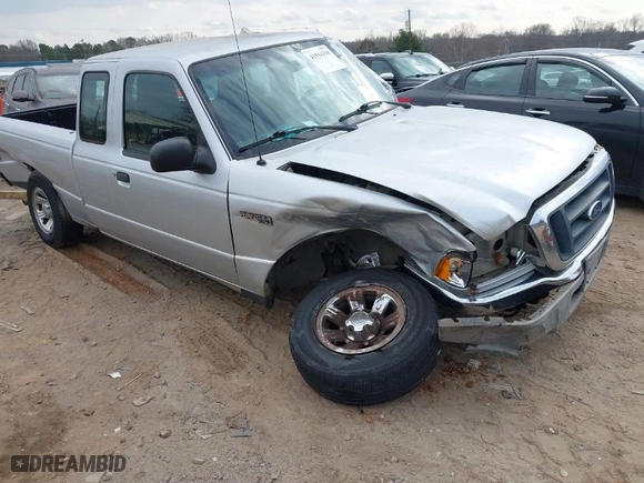 2005 Ford Ranger XL with VIN 1FTYR14U75PA60268, listed as a IAAI auction lot 41514318 with 253,792 mi miles. Bid and sale history available at carsss.com. Image 1.
