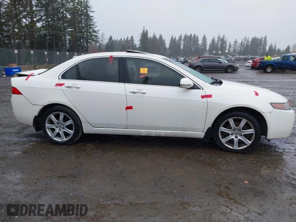 2004 Acura TSX w/Navigation with VIN JH4CL96924C009543, listed as a IAAI auction lot 41857212 with 1 mi miles. Bid and sale history available at carsss.com. Image 13.