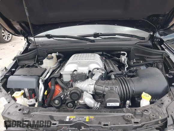 2023 Dodge Durango SRT Hellcat Premium with VIN 1C4SDJH9XPC554953, listed as a IAAI auction lot 42375728 with 19,492 mi miles and . Bid and sale history available at DreamBid. Image 10.