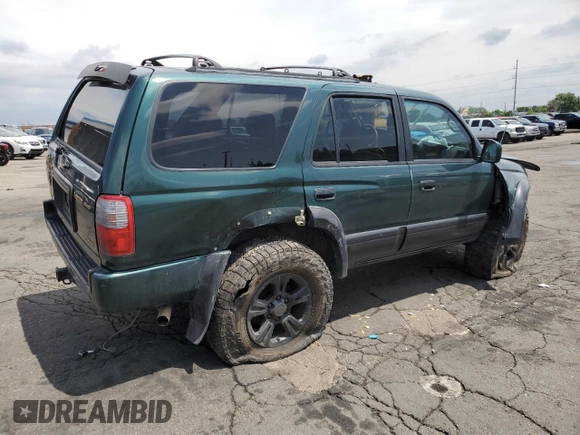 1999 Toyota 4Runner Limited z VIN JT3HN87R2X0246277, wystawiony jako Copart lot #59395245 z przebiegiem 301 405 mil mil oraz Nie do naprawy • Non repairable. Historia ofert i sprzedaży dostępna na DreamBid. Obrazek 3.