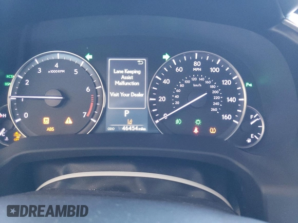 2019 Lexus RX 350 with VIN 2T2ZZMCA6KC125422, listed as a Copart auction lot 45243153 with 46,454 mi miles and . Bid and sale history available at DreamBid. Image 9.