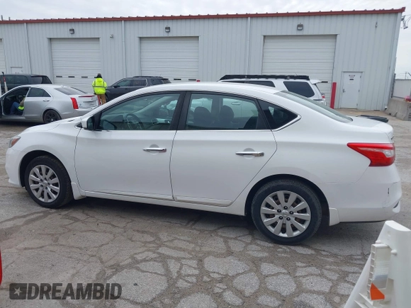 2017 Nissan Sentra S with VIN 3N1AB7AP6HY212375, listed as a IAAI auction lot 41749594 with 107,247 mi miles. Bid and sale history available at carsss.com. Image 15.