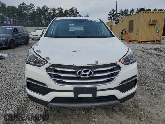 2018 Hyundai Santa Fe 2.4L z VIN 5NMZT3LB5JH092883, wystawiony jako Copart lot #48522495 z przebiegiem 69 745 mil mil oraz Szkoda całkowita • Salvage title. Historia ofert i sprzedaży dostępna na DreamBid. Obrazek 5.