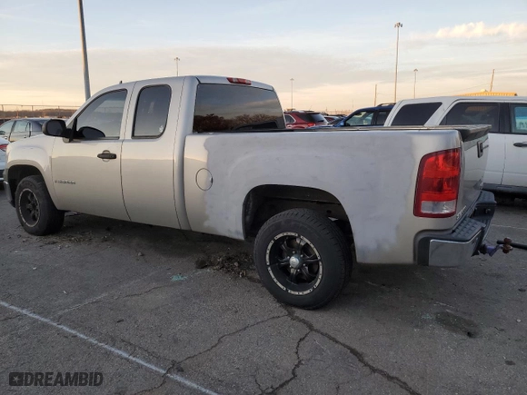 2007 GMC Sierra 1500 SLE1 with VIN 2GTEC19C871668854, listed as a Copart auction lot 83642134 with 212,111 mi miles and Salvage Title. Bid and sale history available at carsss.com. Image 2.