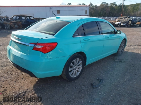 2014 Chrysler 200 Touring with VIN 1C3CCBBB6EN191162, listed as a IAAI auction lot 41743541 with 161,099 mi miles. Bid and sale history available at carsss.com. Image 4.