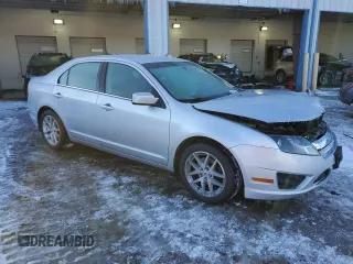 2011 Ford Fusion SEL with VIN 3FAHP0CG8BR341176, listed as a Copart auction lot 45147695 with 201,656 mi miles and Salvage Title. Bid and sale history available at DreamBid. Image 4.