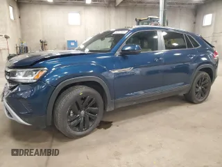 2022 Volkswagen Atlas SE z VIN 1V2KE2CA1NC216227, wystawiony jako Copart lot #60207605 z przebiegiem 36 385 mil mil oraz Szkoda całkowita • Salvage title. Historia ofert i sprzedaży dostępna na DreamBid. Obrazek 1.