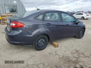 2012 Ford Fiesta S with VIN 3FADP4AJ2CM176566, listed as a Copart auction lot 80725944 with 176,015 mi miles and Salvage Title. Bid and sale history available at DreamBid. Image 3.