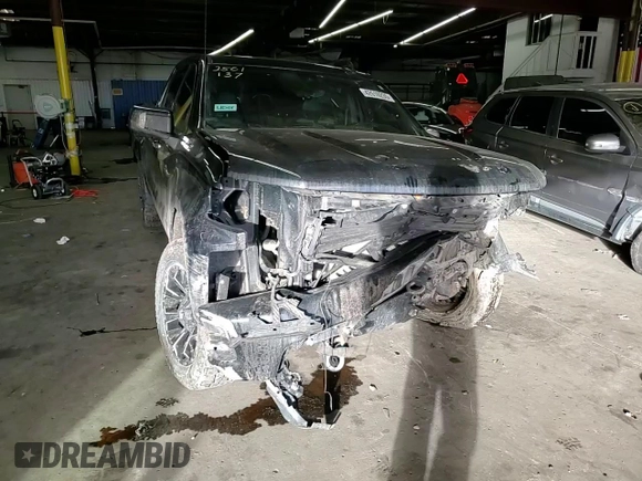2019 Chevrolet Silverado 1500 High Country with VIN 1GCUYHED8KZ140297, listed as a Copart auction lot 42610235 with 63,503 mi miles and Salvage Title. Bid and sale history available at carsss.com. Image 10.