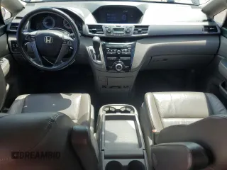 2012 Honda Odyssey EX-L with VIN 5FNRL5H65CB055196, listed as a Copart auction lot 50858245 with 115,047 mi miles and Salvage Title. Bid and sale history available at carsss.com. Image 8.