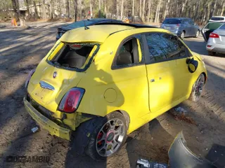 2012 FIAT 500 Sport with VIN 3C3CFFBR3CT139822, listed as a IAAI auction lot 41776093 with 1 mi miles. Bid and sale history available at carsss.com. Image 4.
