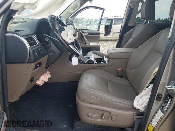 2023 Lexus GX 460 Premium with VIN JTJAM7BX6P5360217, listed as a Copart auction lot 57047215 with 30,741 mi miles and Salvage title. Bid and sale history available at DreamBid. Image 7.
