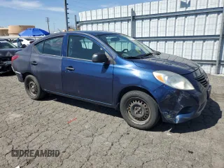 2014 Nissan Versa SV with VIN 3N1CN7AP8EL825218, listed as a Copart auction lot 49835355 with 156,744 mi miles and Salvage Title. Bid and sale history available at carsss.com. Image 4.