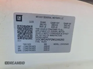 2021 Chevrolet Express Cargo с VIN 1GCWGAFP2M1166293, выставлен на аукционе IAAI как лот 42566387 с пробегом 116 410 миль миль и . История ставок и продаж доступна на DreamBid. Изображение 15.