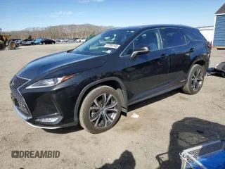 2022 Lexus RX with VIN JTJHGKFA2N2023699, listed as a Copart auction lot 47959185 with 22,758 mi miles and Salvage Title. Bid and sale history available at carsss.com. Image 1.