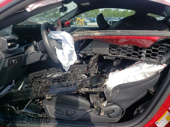 2024 Ford Mustang GT with VIN 1FA6P8CF6R5403961, listed as a Copart auction lot 64547695 with Not provided miles and Salvage title. Bid and sale history available at DreamBid. Image 7.