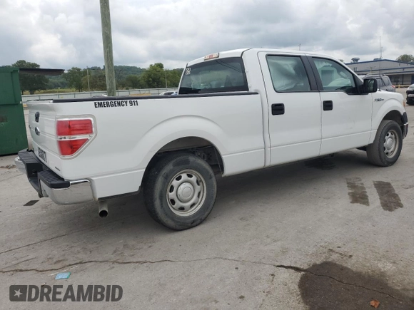 2013 Ford F-150 with VIN 1FTVW1CF2DKD26435, listed as a Copart auction lot 63986444 with 43,233 mi miles and Salvage title. Bid and sale history available at DreamBid. Image 3.