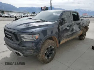 2020 Ram 1500 Rebel with VIN 1C6SRFLTXLN118580, listed as a Copart auction lot 54585955 with 39,028 mi miles and Salvage title. Bid and sale history available at DreamBid. Image 1.