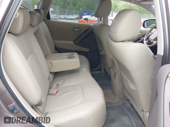 2010 Nissan Murano SL with VIN JN8AZ1MW6AW134027, listed as a IAAI auction lot 42136638 with 111,254 mi miles. Bid and sale history available at carsss.com. Image 8.