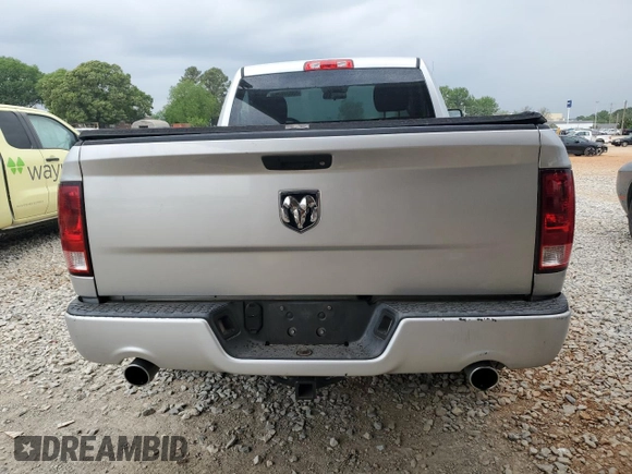 2013 Ram 1500 Express with VIN 3C6JR6AT0DG521721, listed as a Copart auction lot 53837675 with 125,603 mi miles and Salvage title. Bid and sale history available at DreamBid. Image 6.