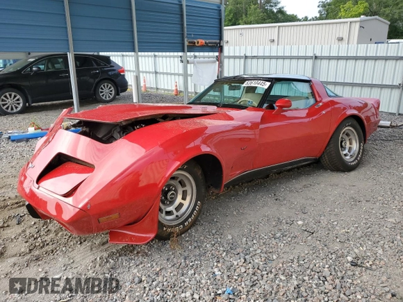 1979 Chevrolet Corvette with VIN 1Z8749S432394, listed as a Copart auction lot 63610445 with 62,086 mi miles and Salvage title. Bid and sale history available at DreamBid. Image 1.