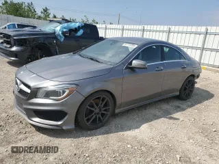 2016 Mercedes-Benz CLA 250 with VIN WDDSJ4GB6GN334928, listed as a Copart auction lot 61715785 with 209,186 mi miles and Salvage title. Bid and sale history available at DreamBid. Image 1.