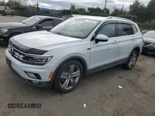 2018 Volkswagen Tiguan SEL Premium with VIN 3VV5B7AX6JM002484, listed as a Copart auction lot 44848025 with 80,376 mi miles and Clean Title. Bid and sale history available at DreamBid. Image 1.