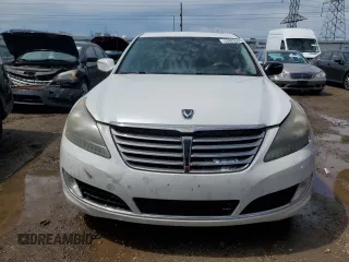 2014 Hyundai Equus Signature with VIN KMHGH4JH2EU074924, listed as a Copart auction lot 53826505 with 186,697 mi miles and Clean Title. Bid and sale history available at DreamBid. Image 5.
