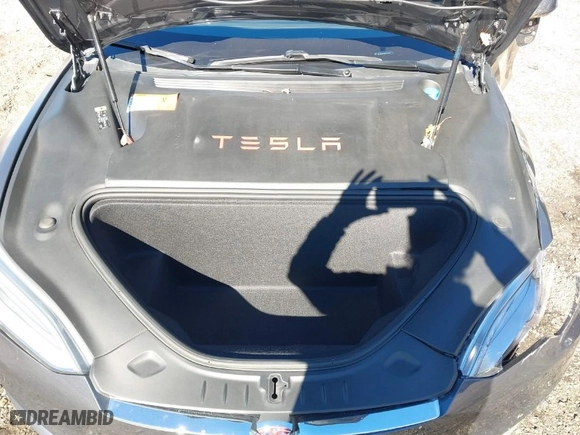 2017 Tesla Model S 100D with VIN 5YJSA1E27HF231755, listed as a IAAI auction lot 41351997 with 127,729 mi miles. Bid and sale history available at carsss.com. Image 10.