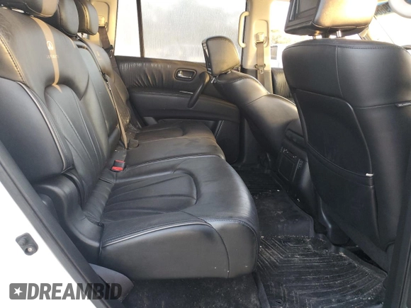 2012 Infiniti QX56 8-passenger with VIN JN8AZ2NC5C9317348, listed as a Copart auction lot 80079664 with 122,457 mi miles and Non Repairable. Bid and sale history available at carsss.com. Image 11.