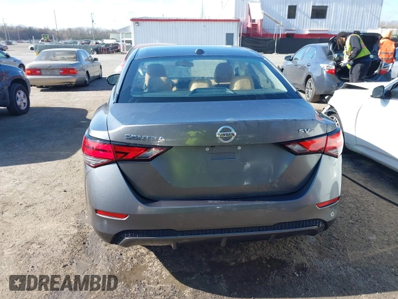 2021 Nissan Sentra SV with VIN 3N1AB8CVXMY227442, listed as a IAAI auction lot 41905591 with 18,090 mi miles. Bid and sale history available at carsss.com. Image 16.