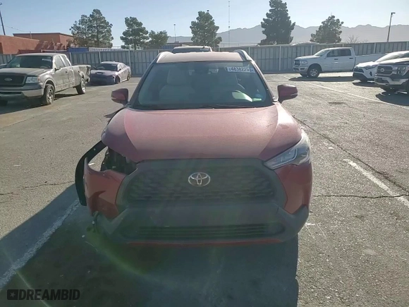 2022 Toyota Corolla Cross LE with VIN 7MUCAABG9NV006402, listed as a Copart auction lot 48382295 with 68,516 mi miles and Salvage Title. Bid and sale history available at carsss.com. Image 11.