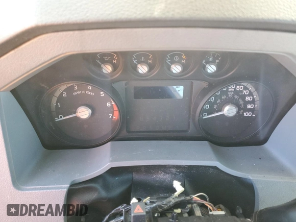 2013 Ford F-250 XL with VIN 1FTBF2A63DEB82081, listed as a Copart auction lot 85269204 with Not provided miles and Salvage title. Bid and sale history available at DreamBid. Image 9.