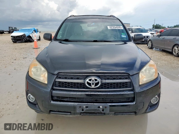 2010 Toyota RAV4 with VIN JTMZF4DV5AD023853, listed as a Copart auction lot 62354245 with 191,590 mi miles and Salvage title. Bid and sale history available at DreamBid. Image 5.