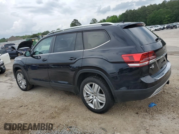 2019 Volkswagen Atlas SE with VIN 1V2WR2CA2KC546430, listed as a Copart auction lot 54391785 with 145,839 mi miles and Salvage title. Bid and sale history available at DreamBid. Image 2.