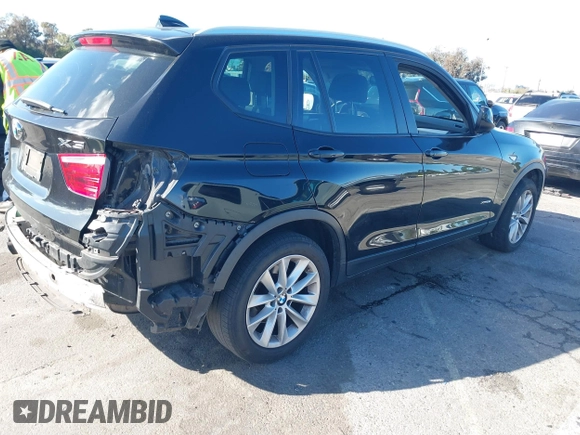 2013 BMW X3 xDrive28i with VIN 5UXWX9C57D0D08551, listed as a IAAI auction lot 41728132 with 123,630 mi miles and . Bid and sale history available at DreamBid. Image 4.