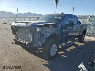 2024 Chevrolet Silverado 3500HD LTZ with VIN 2GC4YUEY0R1156282, listed as a Copart auction lot 74237994 with 13,164 mi miles and Salvage Title. Bid and sale history available at carsss.com. Image 1.
