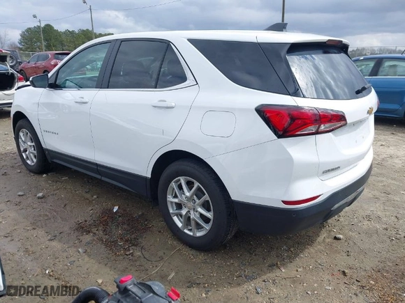 2024 Chevrolet Equinox LT with VIN 3GNAXUEG8RL269013, listed as a IAAI auction lot 41722753 with 18,833 mi miles. Bid and sale history available at carsss.com. Image 3.