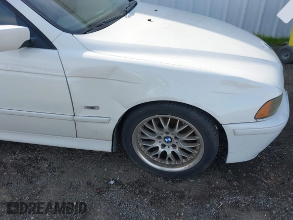 2002 BMW 5 Series 530iA with VIN WBADT63432CH86324, listed as a IAAI auction lot 41539599 with 174,616 mi miles. Bid and sale history available at carsss.com. Image 6.