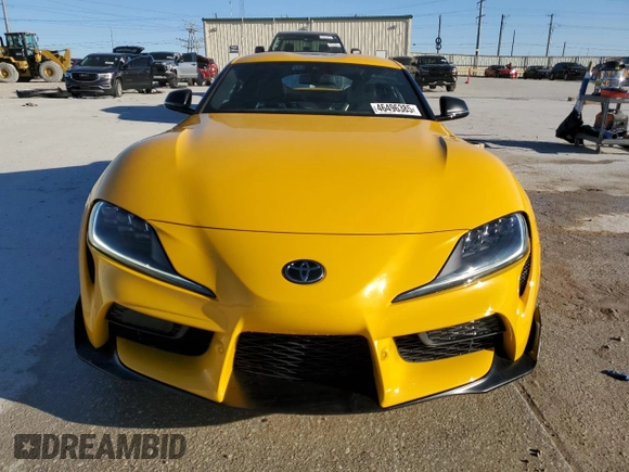 2020 Toyota Supra 3.0 with VIN WZ1DB4C03LW034032, listed as a Copart auction lot 46496385 with 26,119 mi miles and Clean title. Bid and sale history available at DreamBid. Image 5.