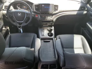 2022 Honda Ridgeline RTL-E with VIN 5FPYK3F79NB024459, listed as a Copart auction lot 59165445 with 21,429 mi miles and Salvage title. Bid and sale history available at DreamBid. Image 8.