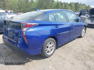 2018 Toyota Prius Two with VIN JTDKARFU4J3056091, listed as a IAAI auction lot 41919790 with 85,025 mi miles. Bid and sale history available at carsss.com. Image 4.