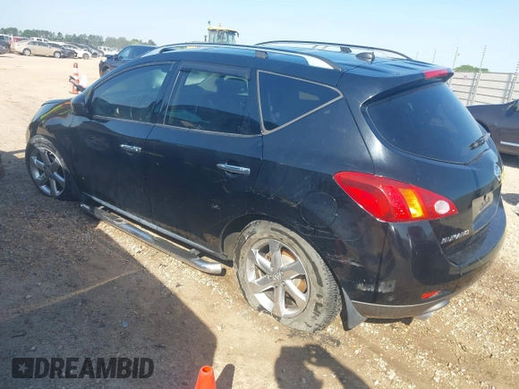 2010 Nissan Murano S with VIN JN8AZ1MU4AW014743, listed as a IAAI auction lot 42054284 with 220,177 mi miles. Bid and sale history available at carsss.com. Image 3.