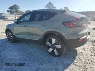 2023 Volvo C40 Recharge Pure Electric Ultimate with VIN YV4ED3GM7P2045176, listed as a Copart auction lot 86750264 with 9,611 mi miles and Salvage Title. Bid and sale history available at carsss.com. Image 2.