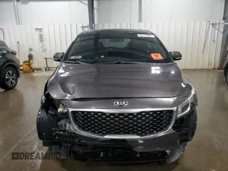 2016 Kia Sedona EX with VIN KNDMC5C13G6121851, listed as a Copart auction lot 46117965 with 165,553 mi miles and Salvage Title. Bid and sale history available at carsss.com. Image 5.