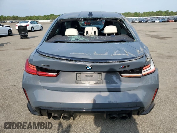 2024 BMW M3 Competition xDrive z VIN WBS43AY06RFT60878, wystawiony jako Copart lot #59680505 z przebiegiem 6 551 mil mil oraz Szkoda całkowita • Salvage title. Historia ofert i sprzedaży dostępna na DreamBid. Obrazek 6.